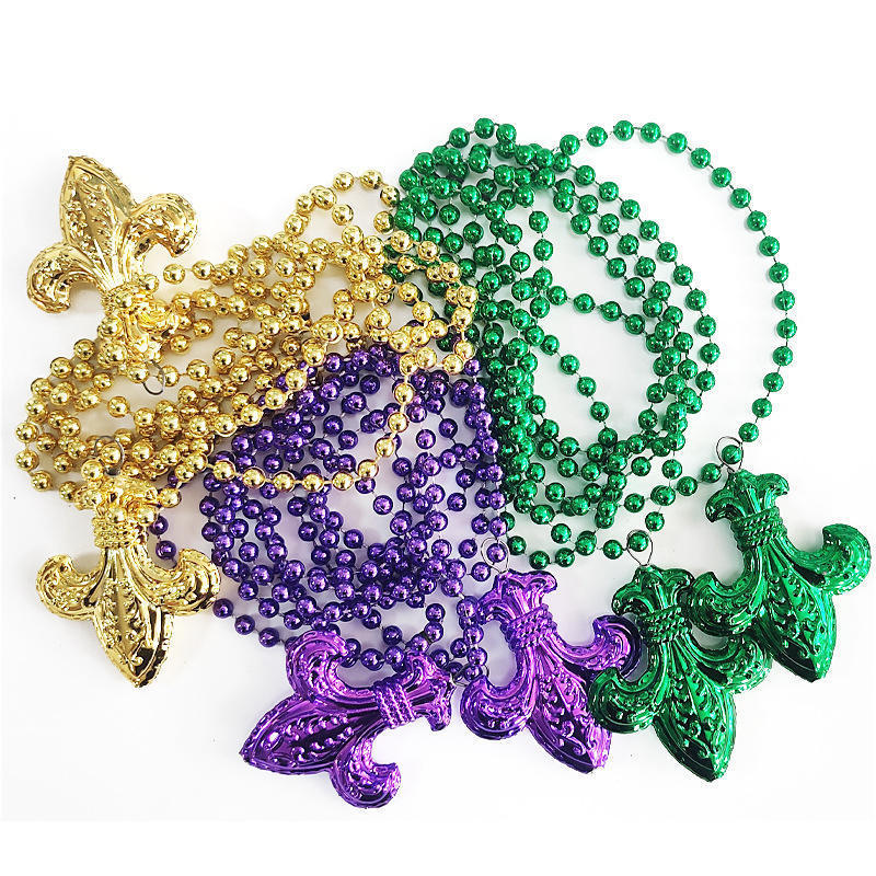 Party Decoration Accessories Party Necklace Mardi Gras Beads For Carnival And Festival