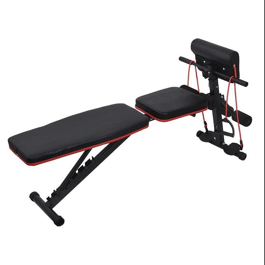 Wholesale Well show Sport Adjustable   flat  Workout Fitness Weight Exercise Foldable Weight Bench