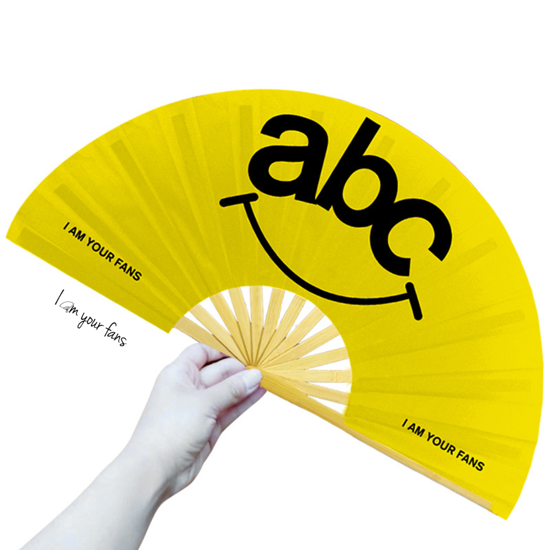 Chinese Kung Fu Tai Chi Hand Fan Clack Stain Bamboo Folding Held Fans For Party