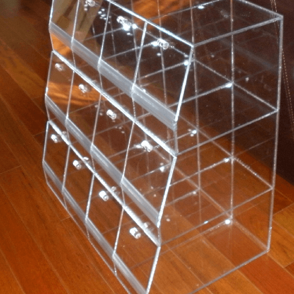 best acrylic mini candy bin with scoop