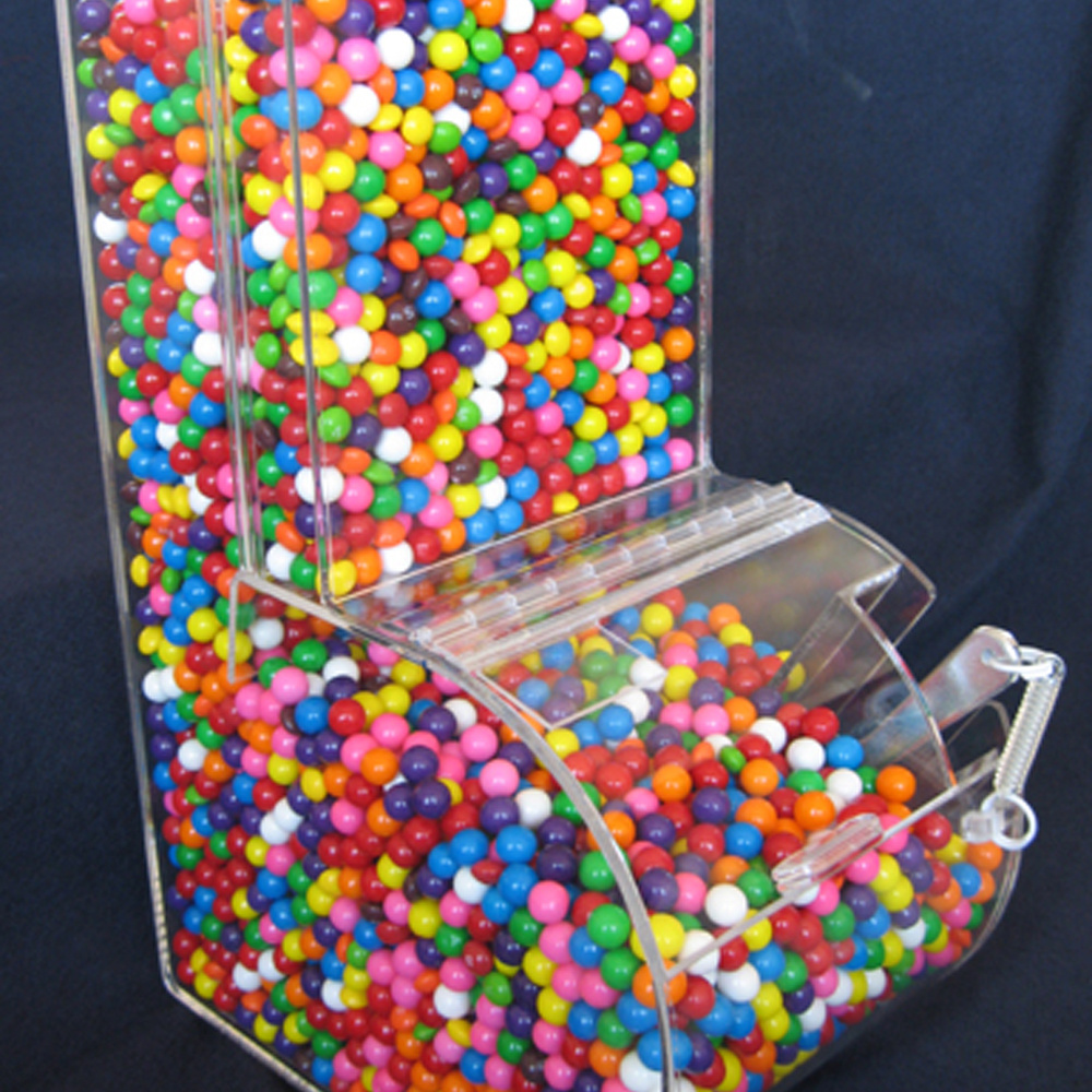 best acrylic mini candy bin with scoop