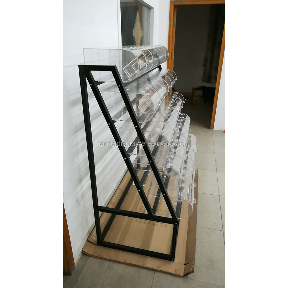 Iangel large metal candy display stand is suitable for in-store display