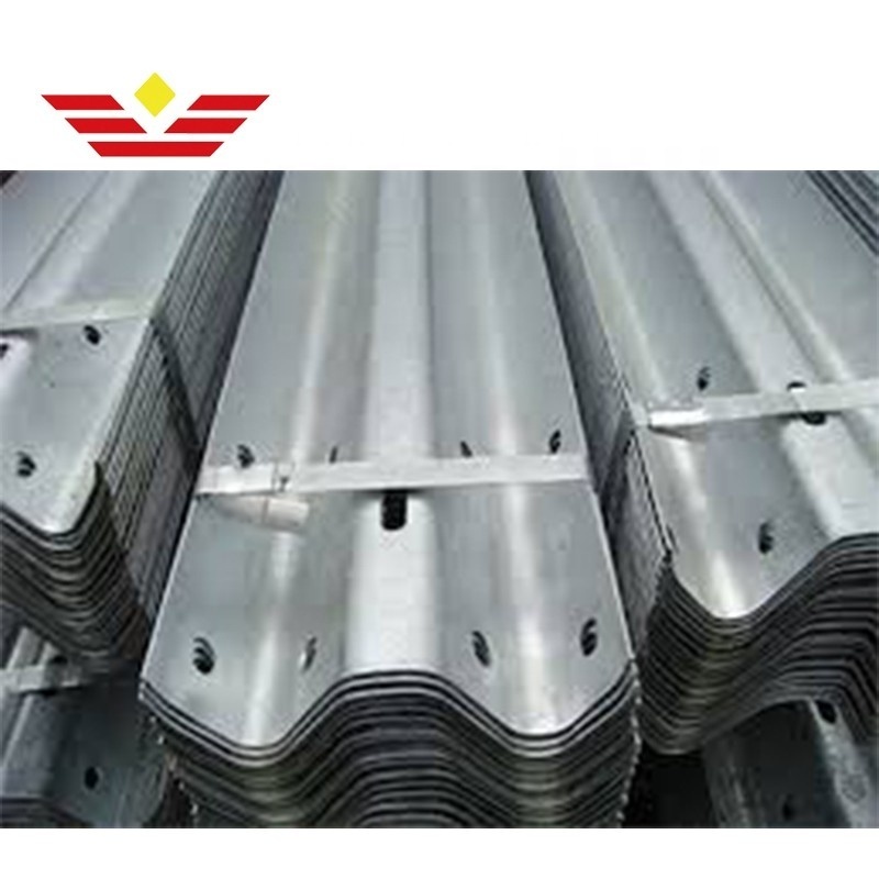 galvanized traffic safety barrier roadway guardrail metal beam crash barrier price