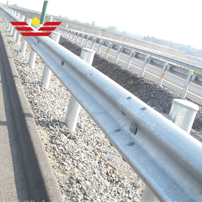 w beam highway guardrail steel beam galvanized highway guard rail cost per foot