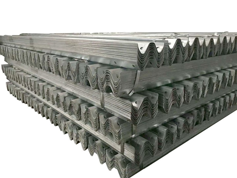 galvanized guardrail flex beam highway guard rail  armco driveway barriers