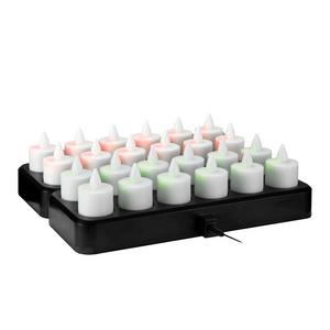 Flameless LED Candle Remote Control Battery Operated Decorative 3D LED Candles 12PCS/SET