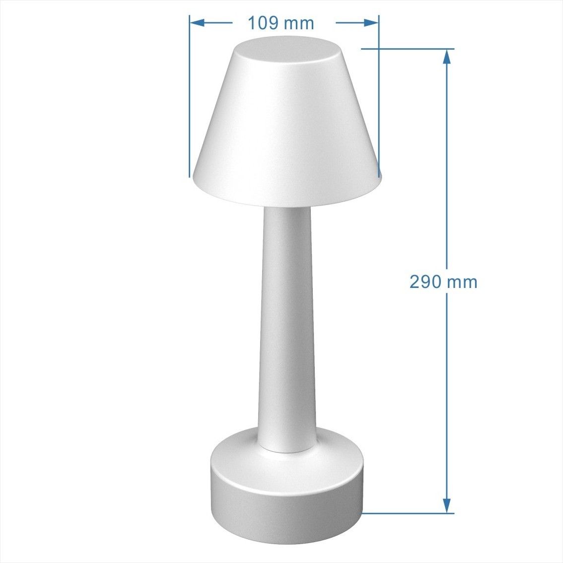 LED Home Light 2600mAh Long Lasting Table Lamp with RGB color remote control rechargeable table lamp