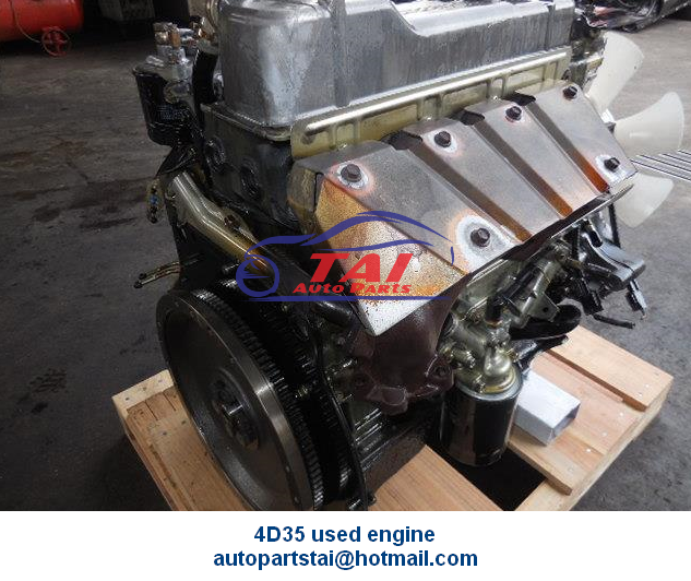 Vehicle engine Original 4D35  4D56 4D33 4D32 diesel engine and manual transmission