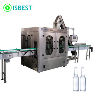 Glass Bottle Rinsing Filling Capping Monoblc Machine Manufacturer