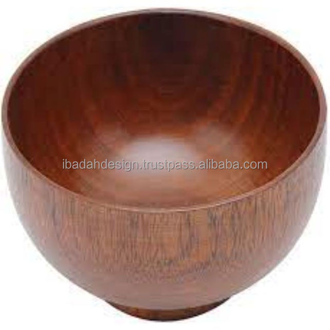 Wholesale Unique Design Kitchenware Decorative Mango Wooden Salad Bowl Food Bowl Available at Bulk Price