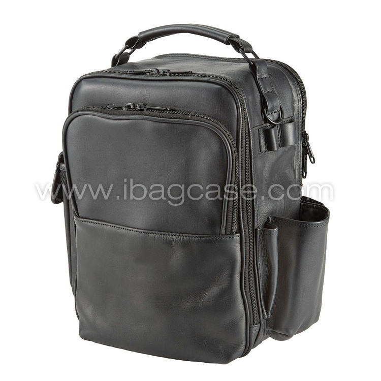 Custom Large Durable PU Leather Pilot Flight Gear Bag