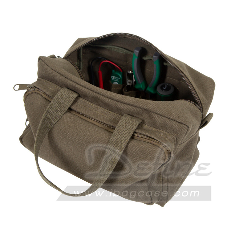 Outdoor Campsite Heavy Duty Mechanics Cotton Canvas Tool Bag