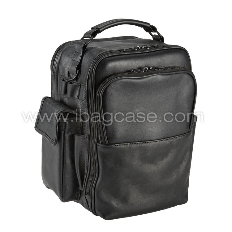 Custom Large Durable PU Leather Pilot Flight Gear Bag