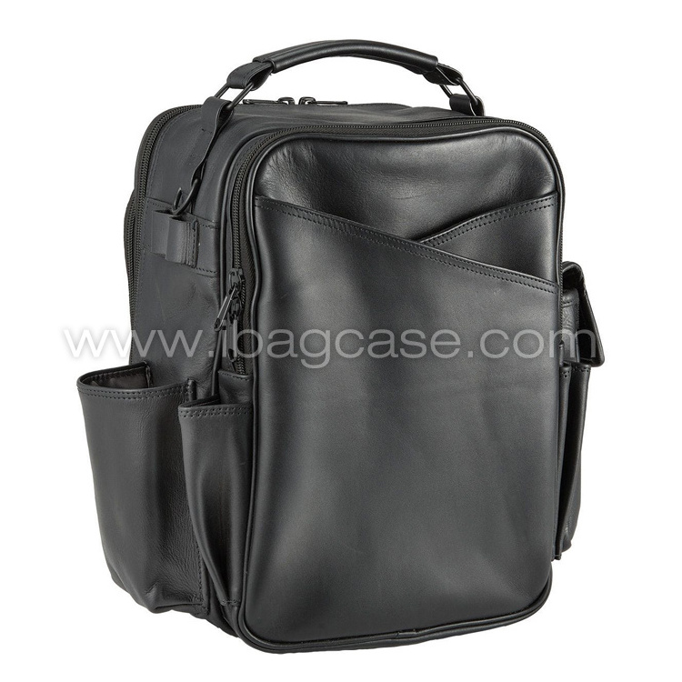 Custom Large Durable PU Leather Pilot Flight Gear Bag