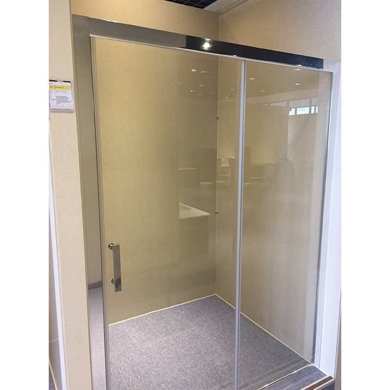 Competitive Simple Tempered Glass Sliding Door Bath Screens Shower Door