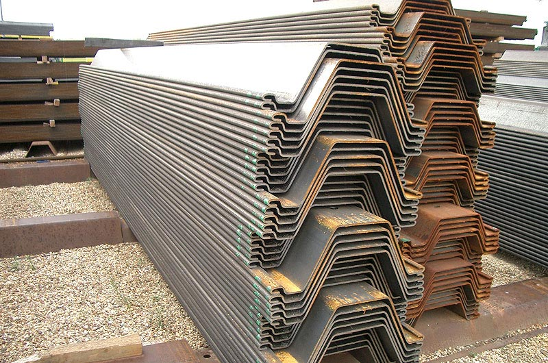 Steel U and Z Type Sheet Pile Wholesale Price