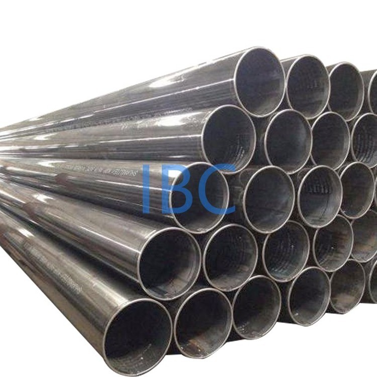 6m length SCH40 galvanized erw welded round steel tube