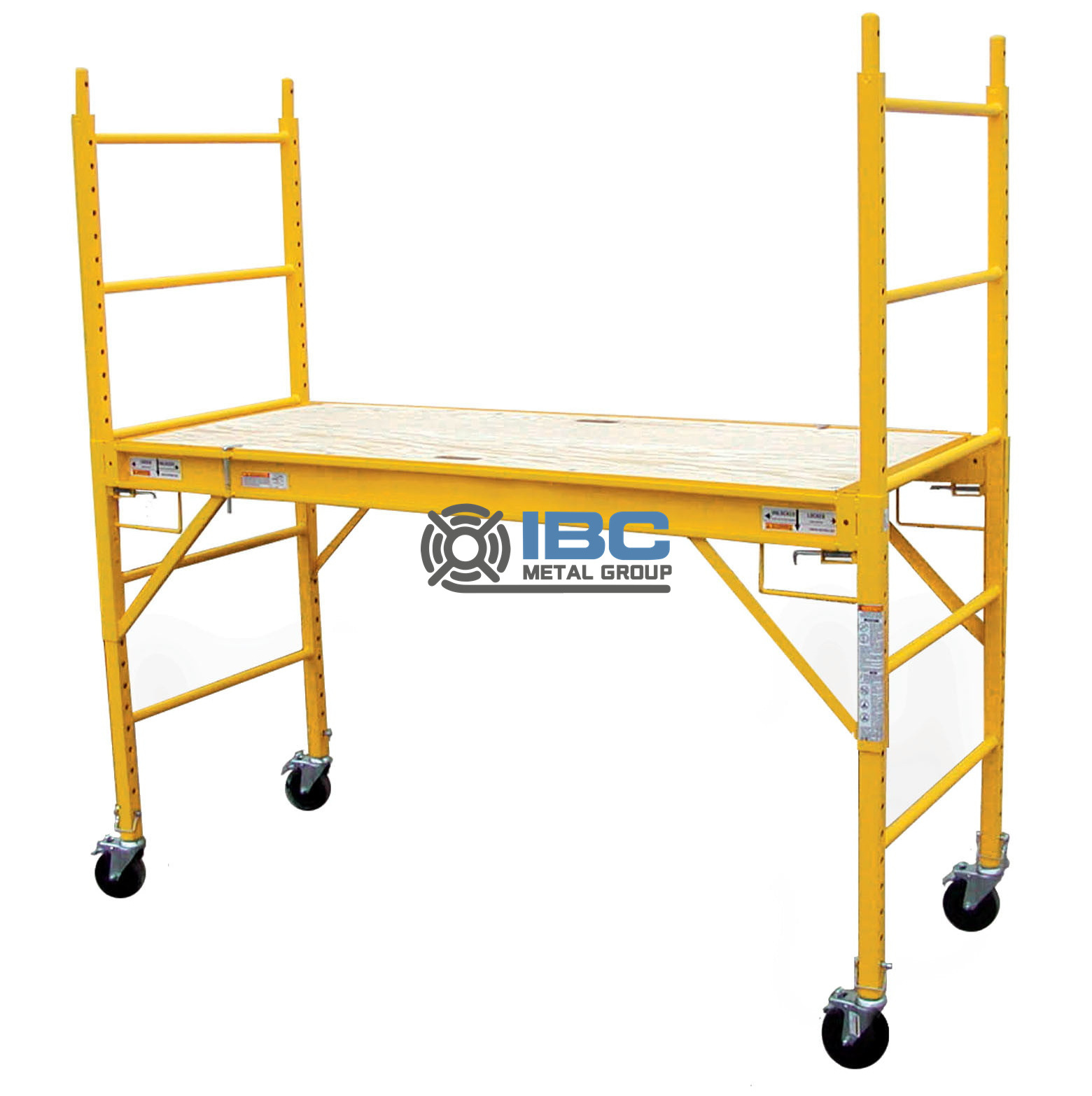 Aluminum Scaffold Platform 8 Foot Telescopic Scaffolding in Building Construction