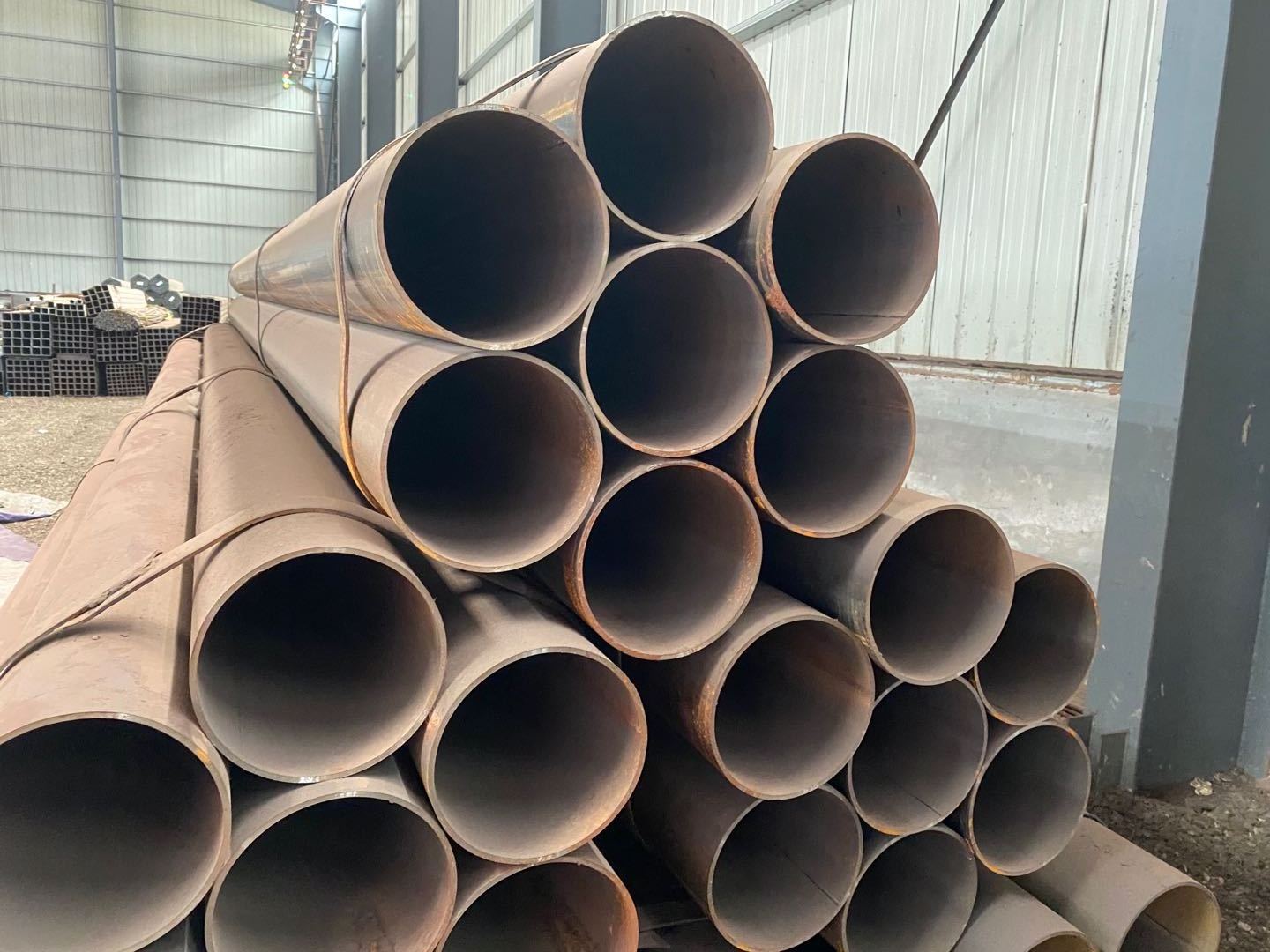 6m length SCH40 galvanized erw welded round steel tube