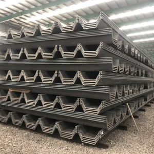 Steel U and Z Type Sheet Pile Wholesale Price