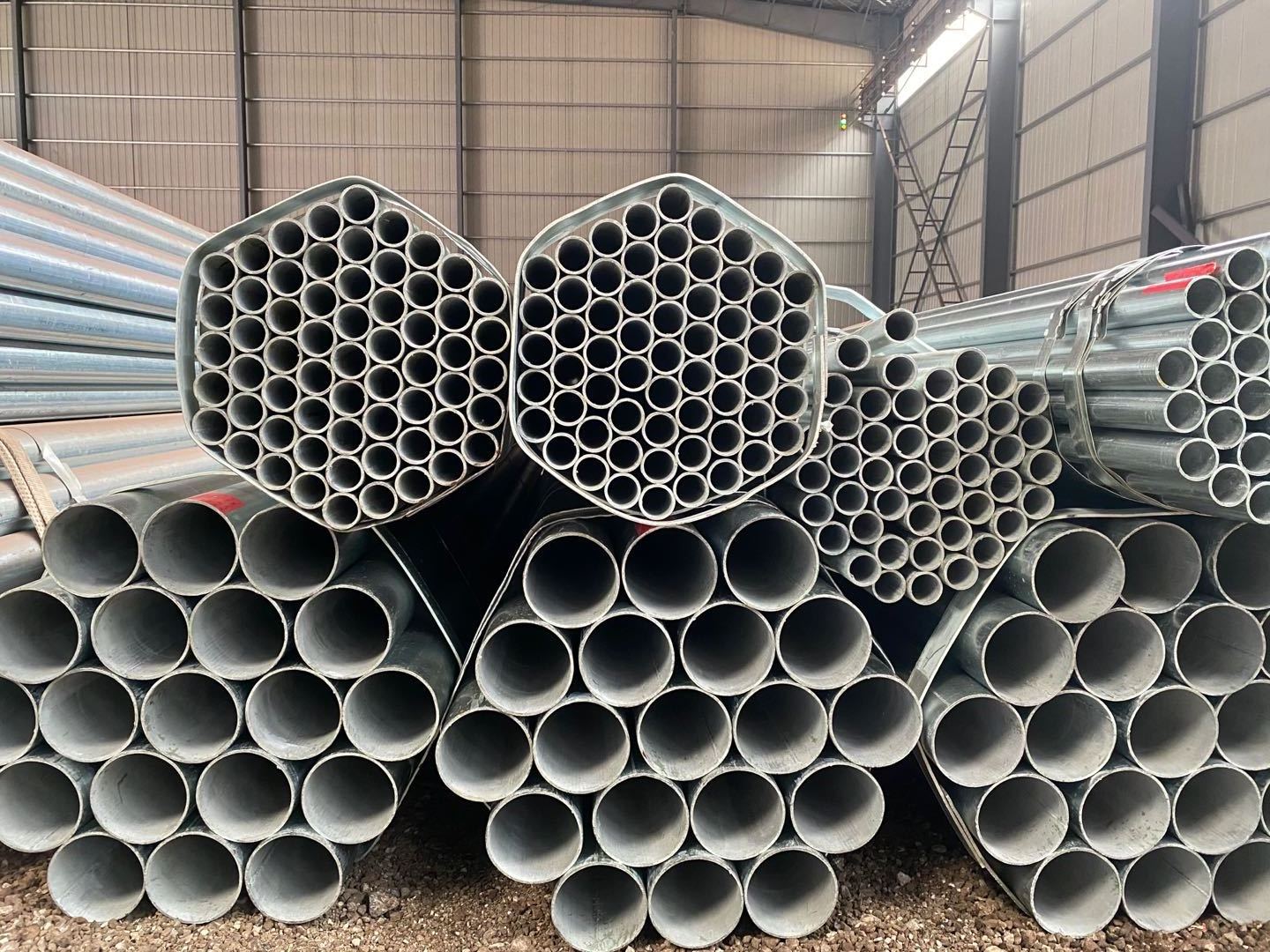 2 inch hot dip rectangular square round galvanized tube steel pipe