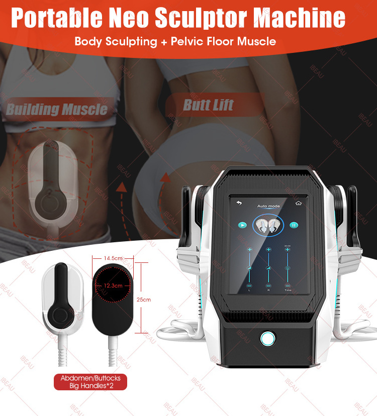 2023 Ibeau body shape portable ems body sculpt slimming emslim neo rf muscle sculpting machine