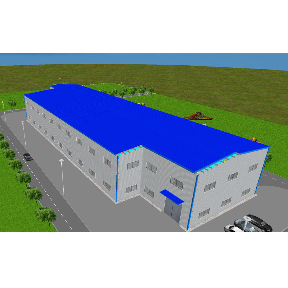 Large Span Steel Space Frame Structure Construction Frame Warehouses Steel Storages Build