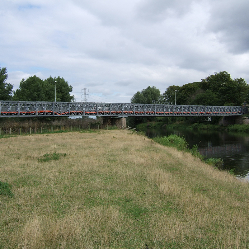 used portable steel truss bailey bridge construction/bailey bridge for sale