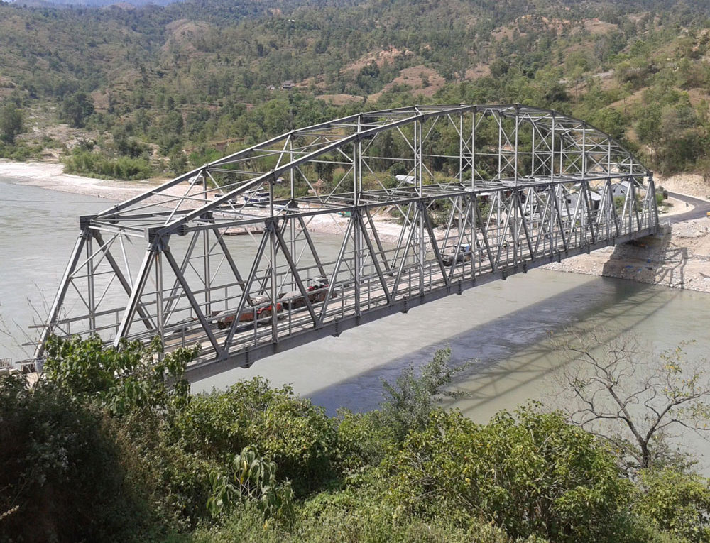 Steel Bridge Fabricators Portable Bridge Rentals Temporary Footbridge Baileys Steel Bridge