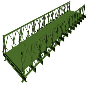 Steel Truss Arch Bridge Acrow Panel Used Bridge Beams For Sale