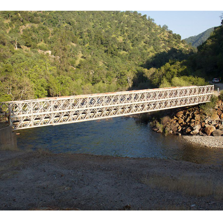 Steel Bridge Fabricators Portable Bridge Rentals Temporary Footbridge Baileys Steel Bridge