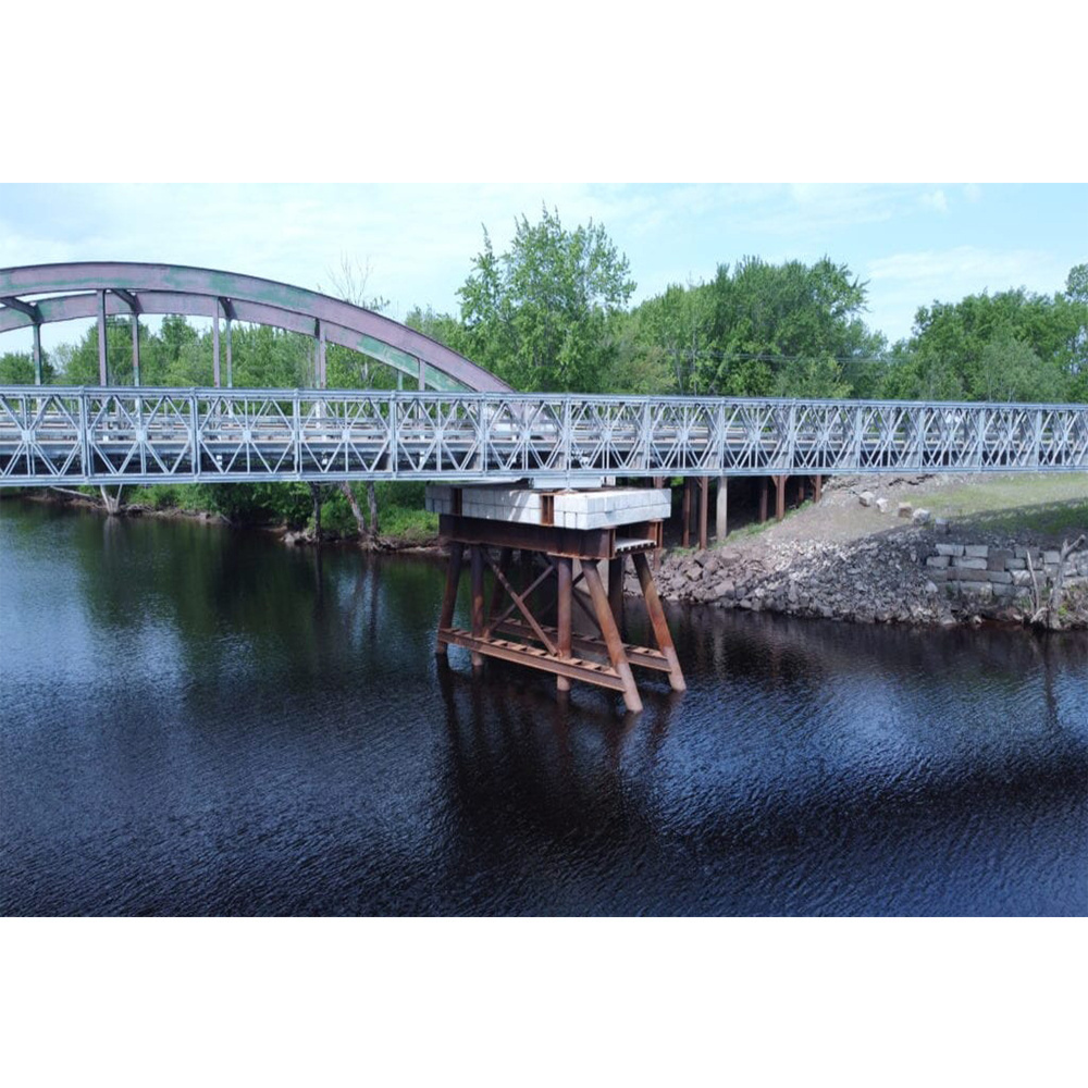 steel beam bridge pedestrian bailey bridge prefab bridge