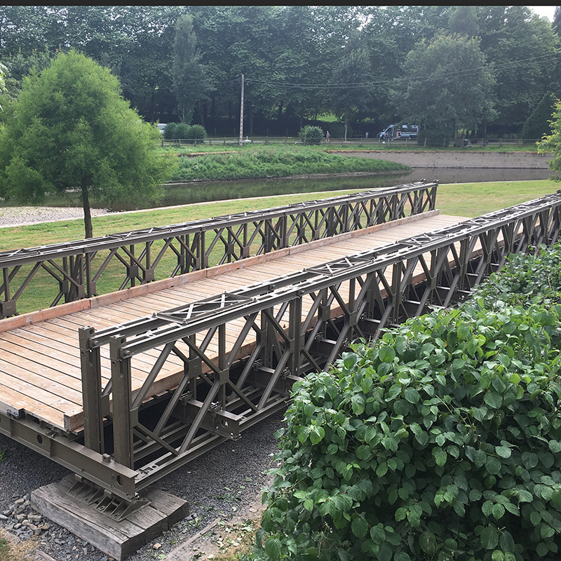 used portable steel truss bailey bridge construction/bailey bridge for sale