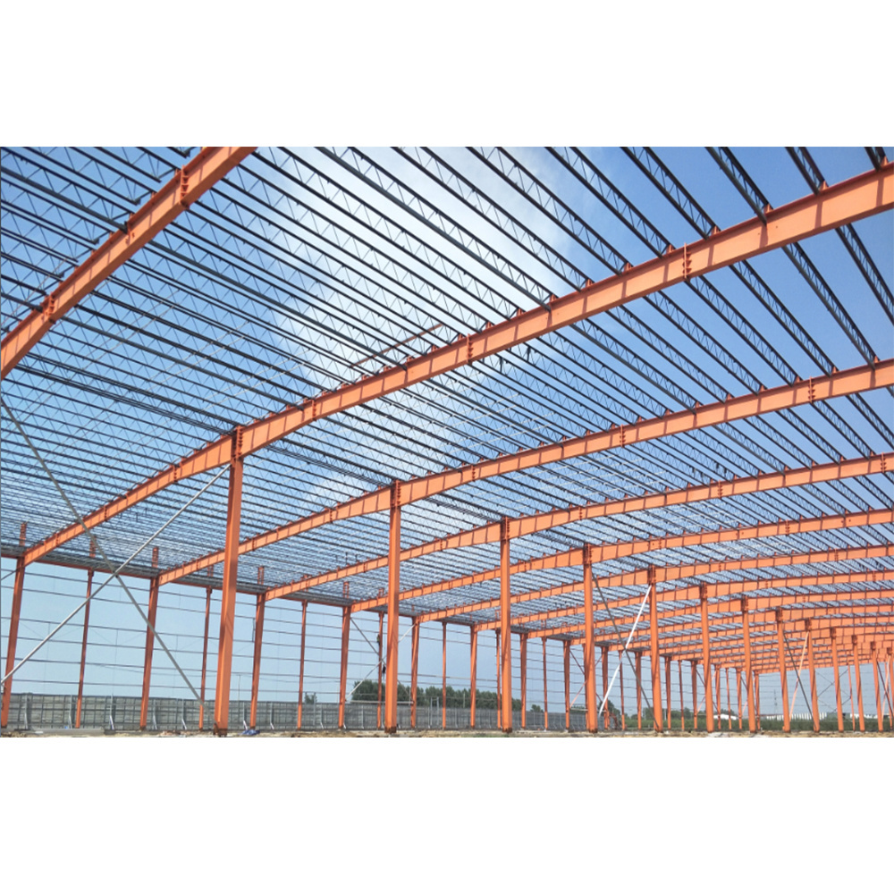 arch steel building prefabricated metal canopy steel structure design