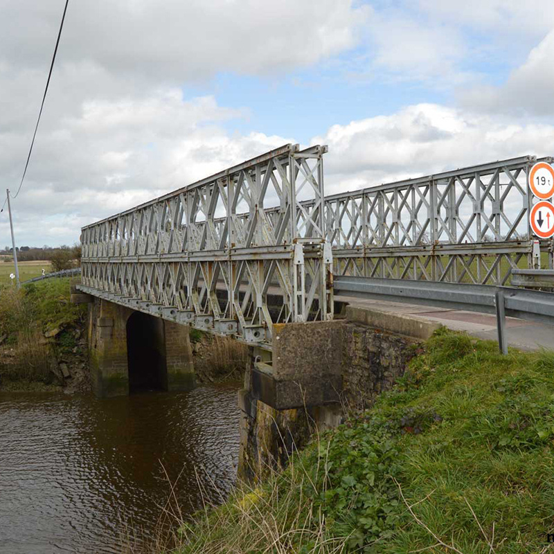 used portable steel truss bailey bridge construction/bailey bridge for sale