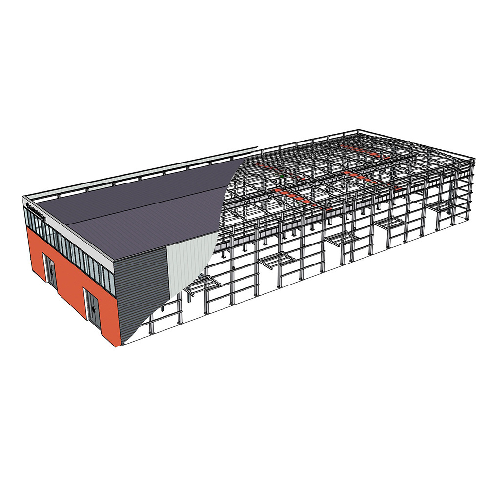 steel structure shed modern prefab steel structure metal barn buildings