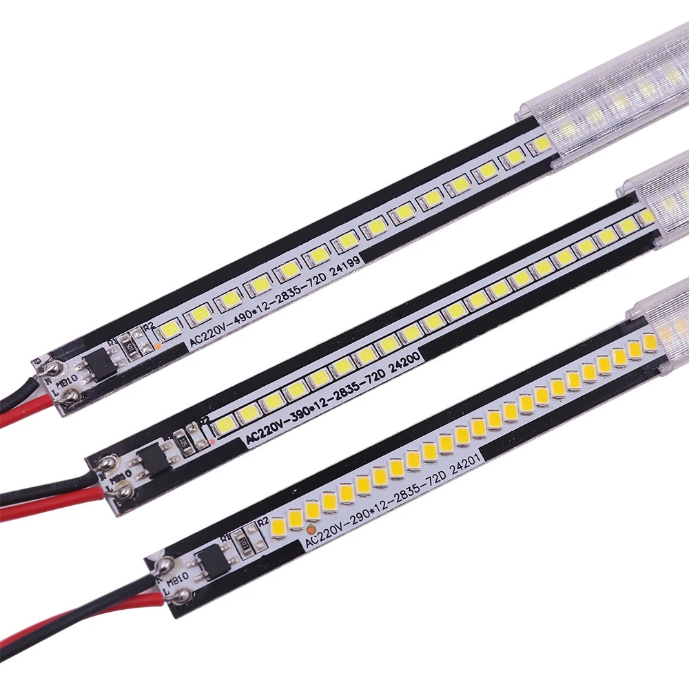 Waterproof New Multi Color 220V Light Bar Mini Strip Linear Single Row Led Bar Light