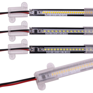 Waterproof New Multi Color 220V Light Bar Mini Strip Linear Single Row Led Bar Light