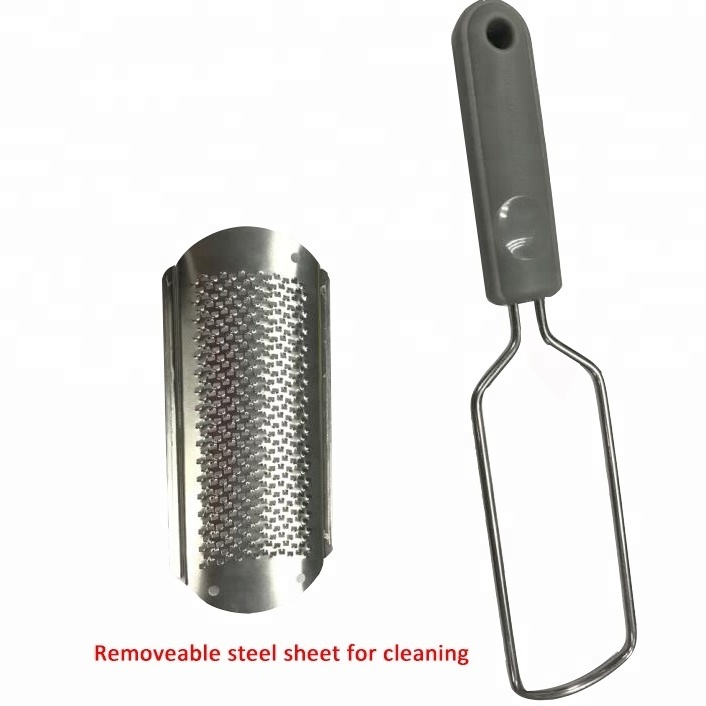 iBelieve removeable steel sheet pedicure foot file callus remover