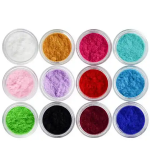 Colorful Bright Nail Manicure Design 3D Nail Art Velvet Flocking Powder for Nail Manicure