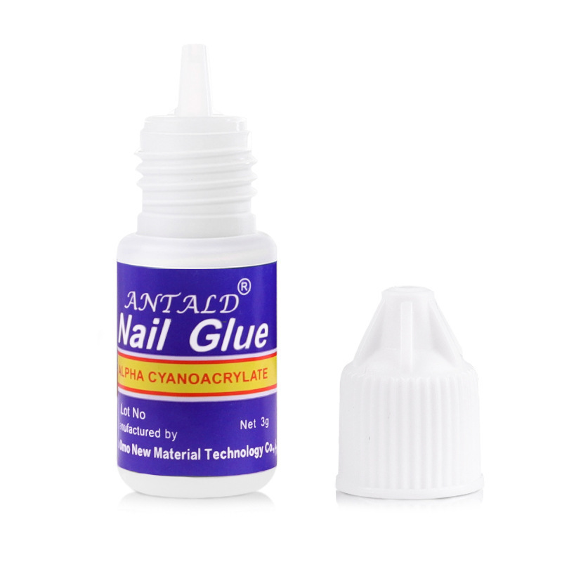 Professional stick rhinestone nail glue for nail sticker fast drying water proof polish nail glue