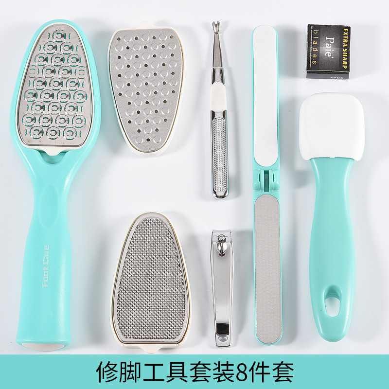 High quality Foot File Set Dead Hard Skin Callus Remover Scraper Pedicure Rasp Tools