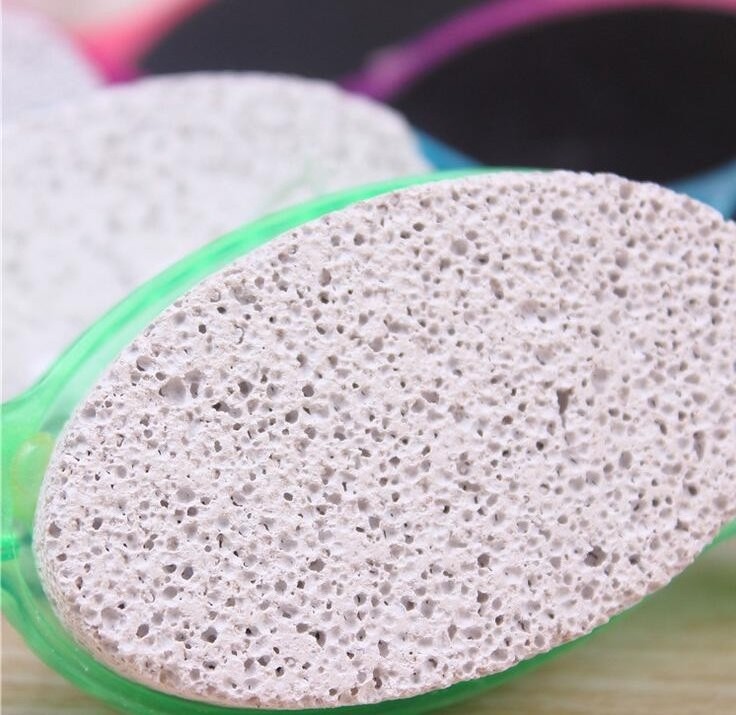 Wholesale Pedicure Callus Remover Grinding Skin Scrubber Toe Brush Colorful Pedicure Foot File