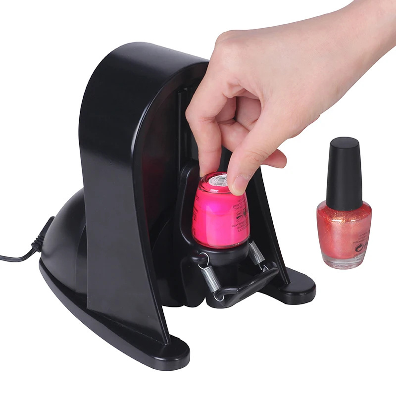 360 Degree Professional Gel Nail Polish Shaker Varnish Bottle Shaking Machine Evenly Tools Model Paints Nail Lacquer Shaker