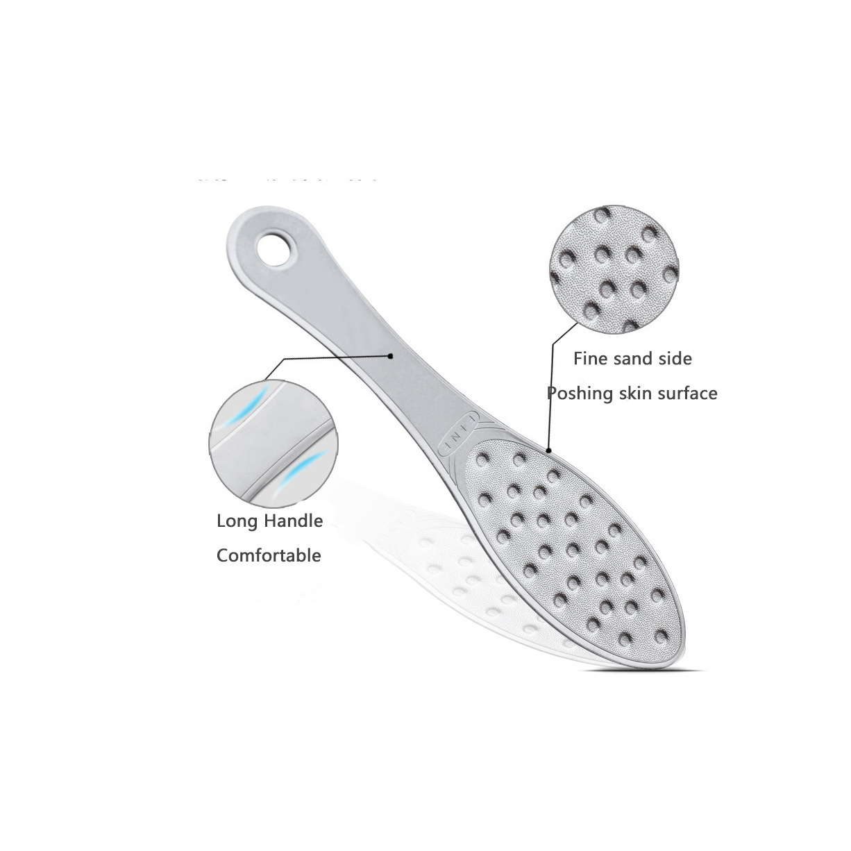 High End Pedicure Callus Remover Stainless Steel Foot File Professional Foot Care Product for Feet Hard and Dead Skin