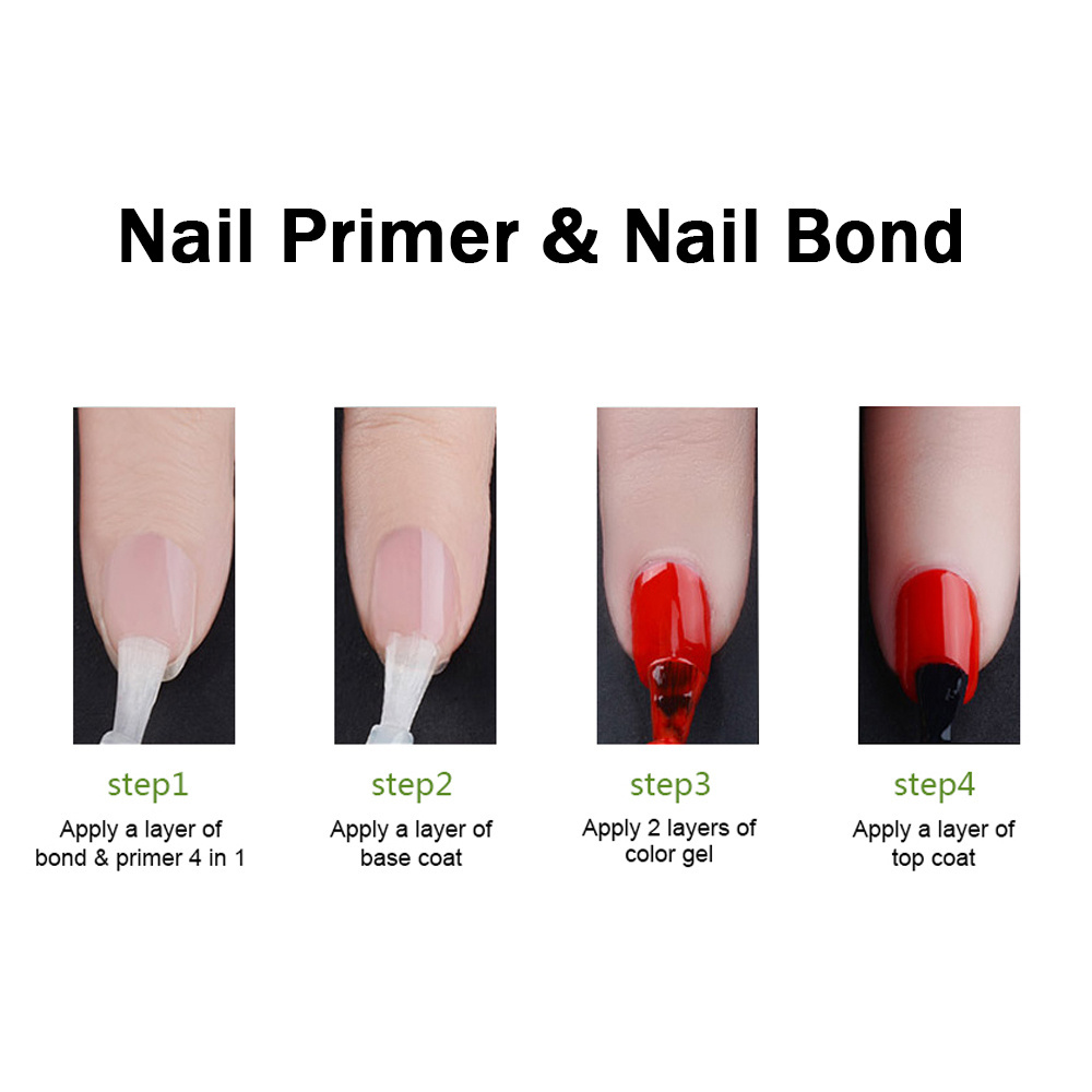 Private Label 15ML Nail Prep Dehydrator Nail Primer Free Grinding No Hurt Nail Gel Polish For Professional Salon