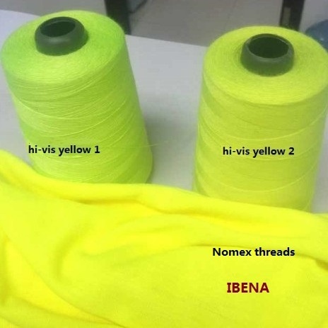 NFPA2112 Nomex sewing threads and yarns / Meta-aramid sewing threads and yarns / Flame retardant Anti heat sewing threads