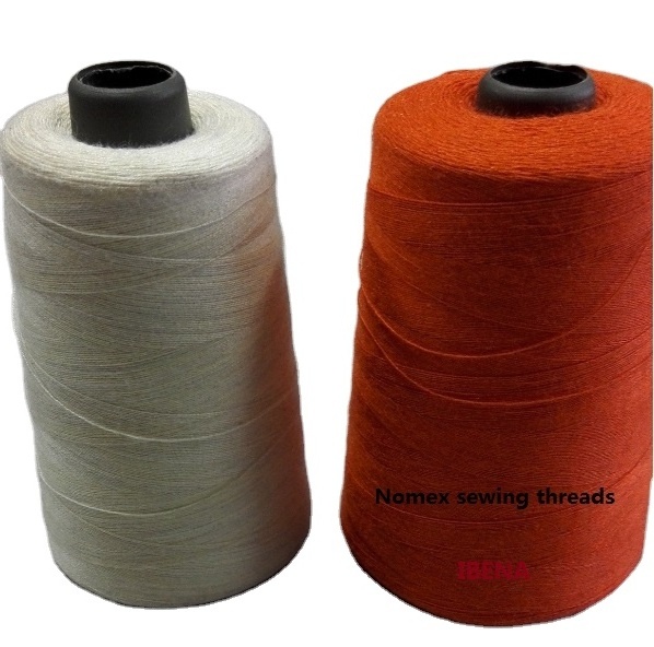 NFPA2112 Nomex sewing threads and yarns / Meta-aramid sewing threads and yarns / Flame retardant Anti heat sewing threads