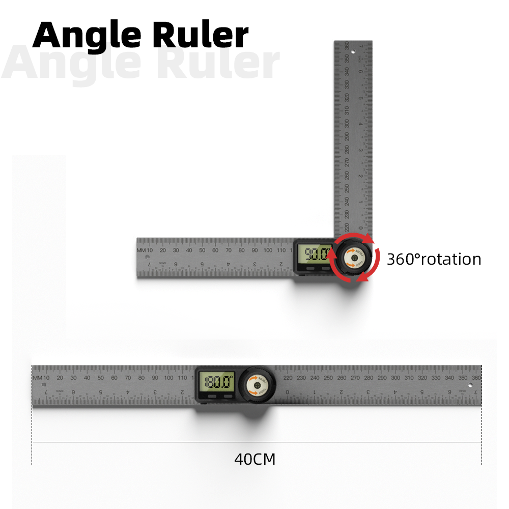 Digital Protractor Goniometer Angle Ruler Electronic Digital Ruler goniometer contact angel measurement