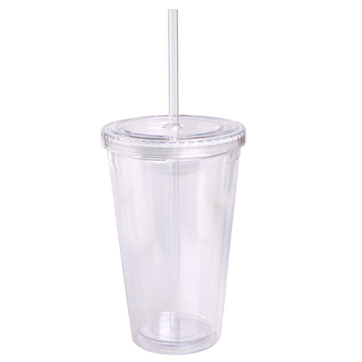 24 oz 32oz boba plastic cold cups coffee with custom logo printed lids and straw double wall tumbler personalized acrylic cup